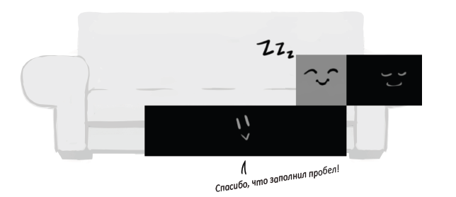 Подушки на диване :3